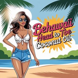 Coconut Oil - Nourishing Head to Toe Natural Care BeHawaii "Miracle Oil"
